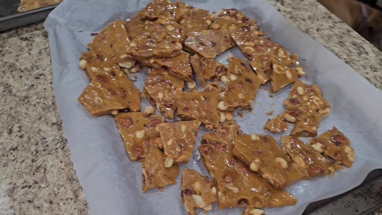 Making Peanut Brittle - It's the right time of the year for it!