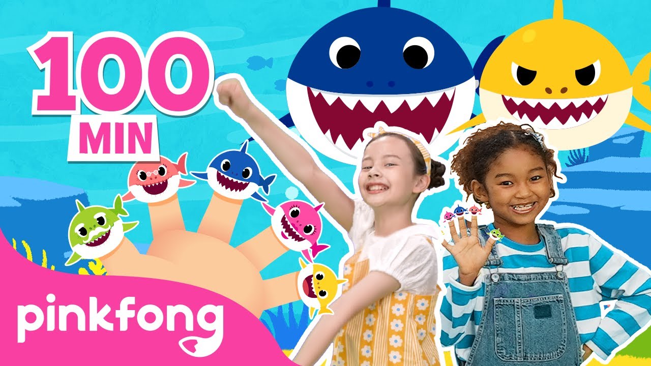 100Min⏰ - Todas las Mejores Canciones para Cantar y Bailar | Mix | Tiburón Bebé, Pinkfong en español
