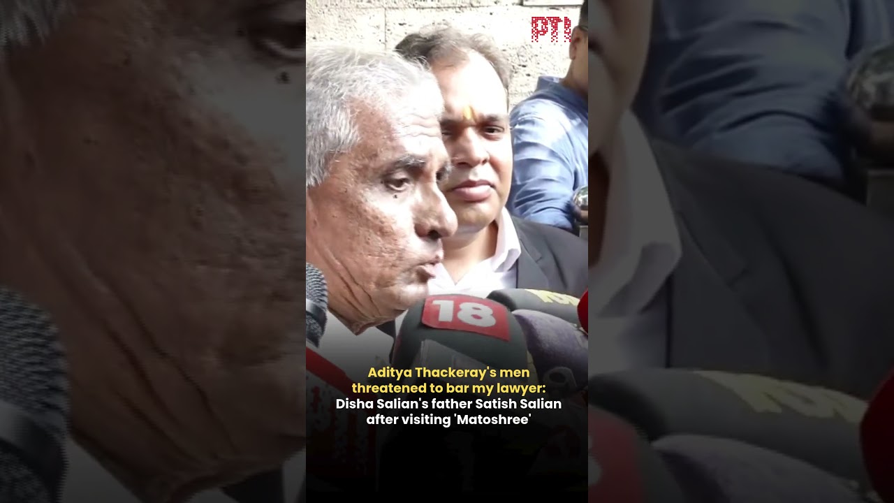 Aditya Thackeray's men threatened to bar my lawyer: Disha Salian's father after visiting 'Matoshree'