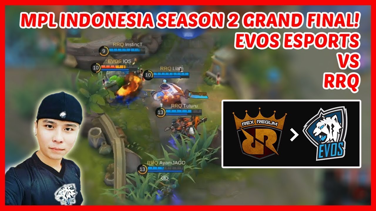 [Game1] MPL ID Season 2 Grand Final! Evos vs RRQ - Mobile Legends - MLBB