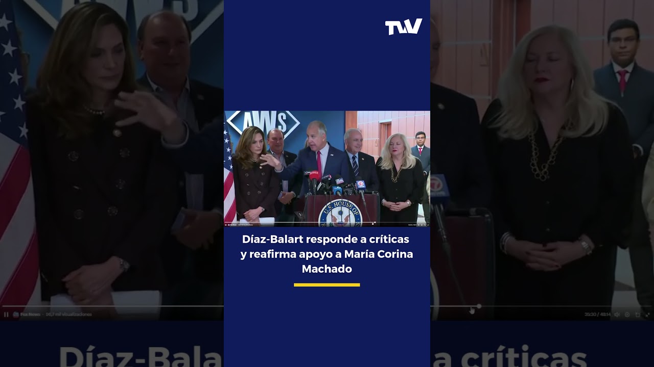 Диас-Баларт утверждает, что Мария Корина Мачадо станет следующим президентом Венесуэлы