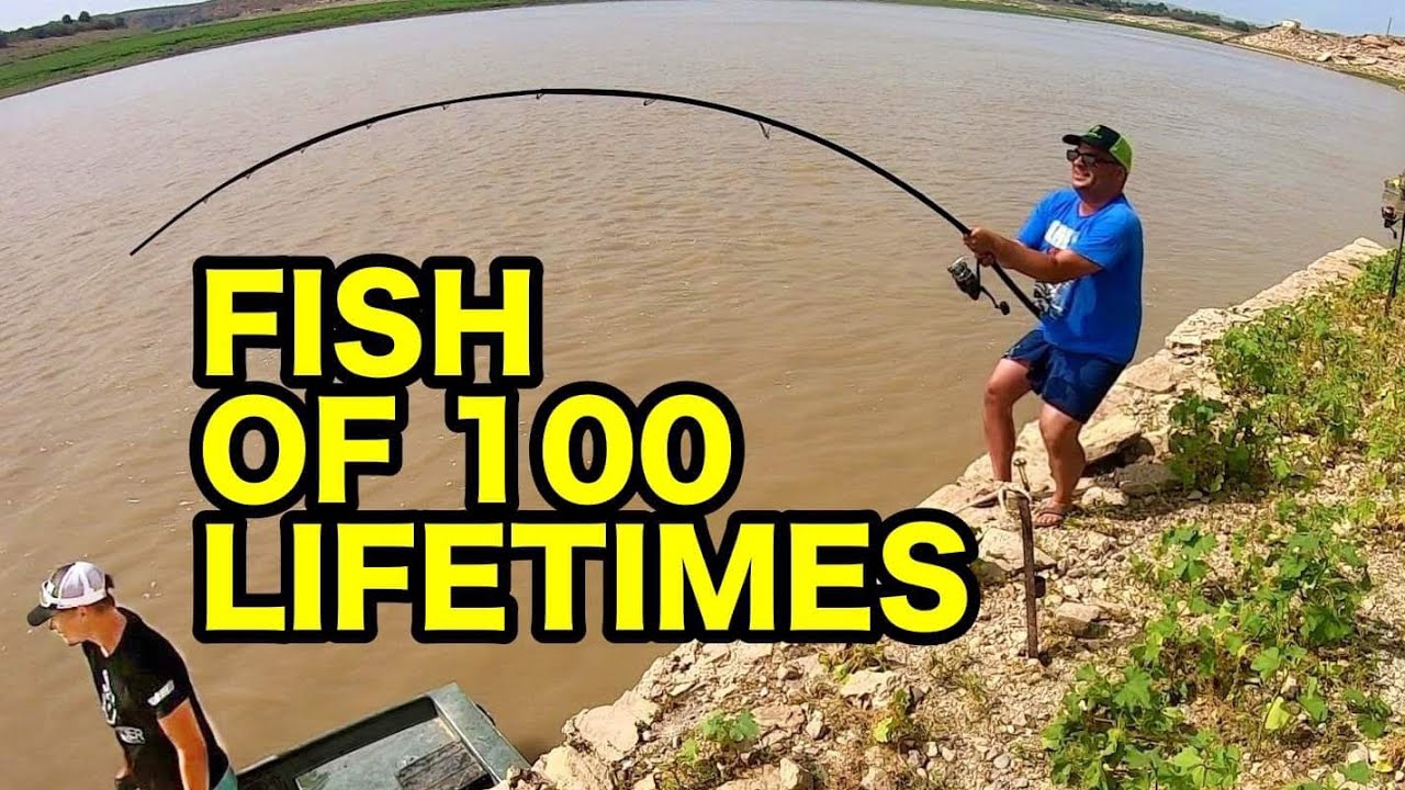 8 FOOT CATFISH from a MUDDY RIVER!!