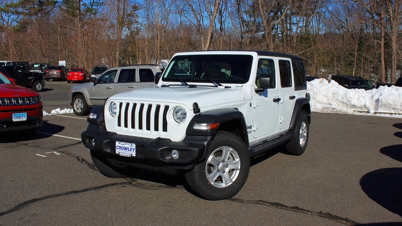 2018 Jeep Wrangler JL Unlimited Sport S: In Depth First Person Look