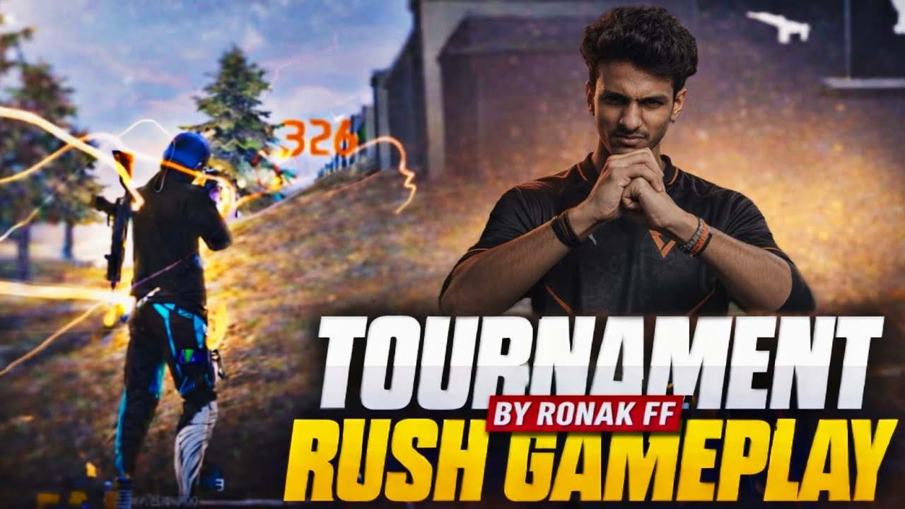 BEST TOURNAMENT HIGHLIGHTS || MOST UNDERRATED RUSHER 🐐 || FREE FIRE MAX || iQOOxRonak04 || #3 