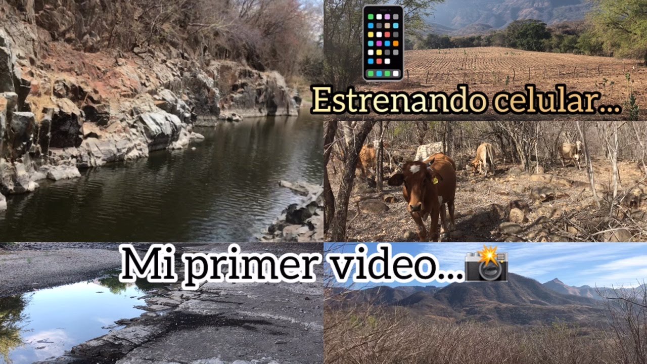 PRIMER VIDEO...📸 me regalaron 😱un iPhone..!!📱#paisajes #guerrero #mexico