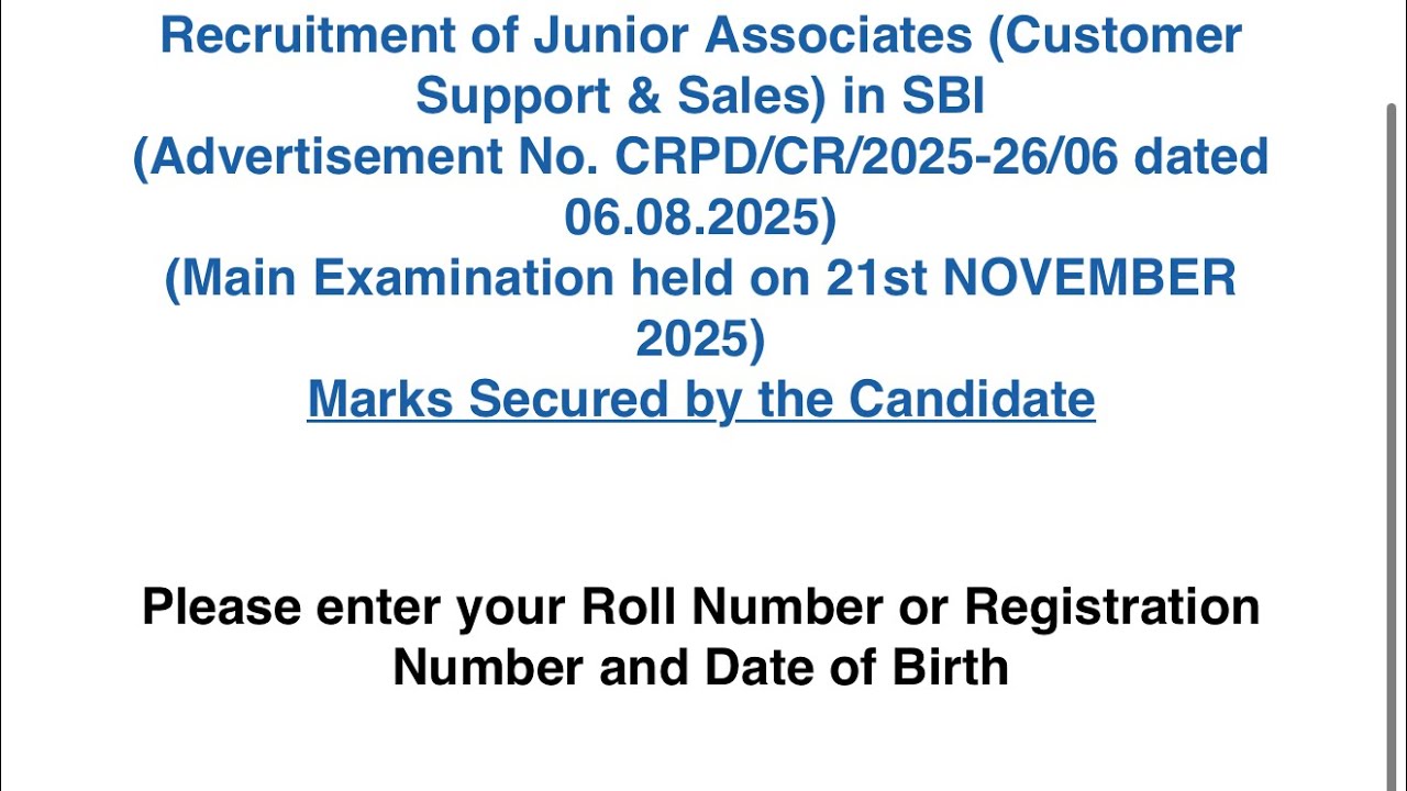 SBi Clerk Mains Scorecard Out✨Answer key to dekho😂😂😂 #sbiclerk 