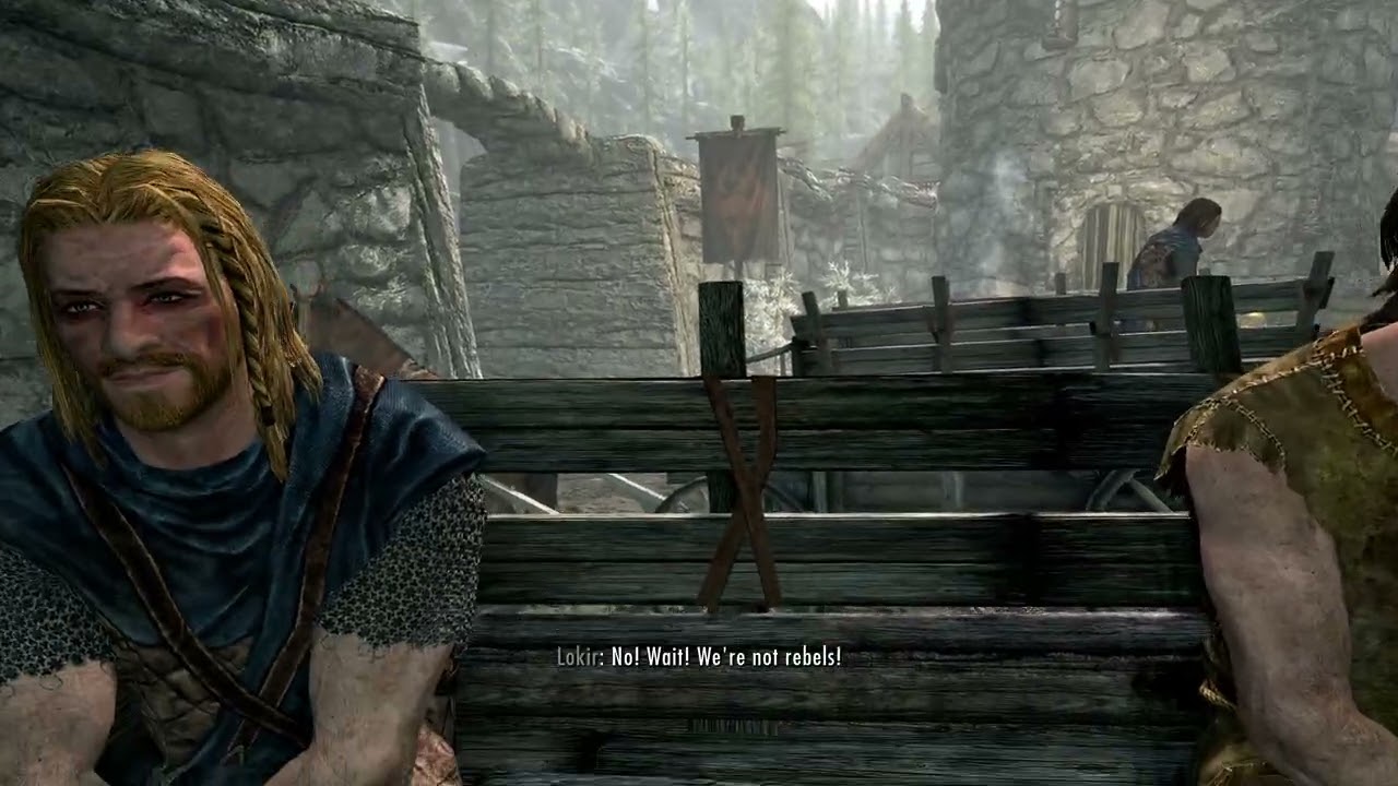 Semi-Blind Playthrough |  The Elder Scrolls V Skyrim Part 1 DRAGON ATTACK! 🐉