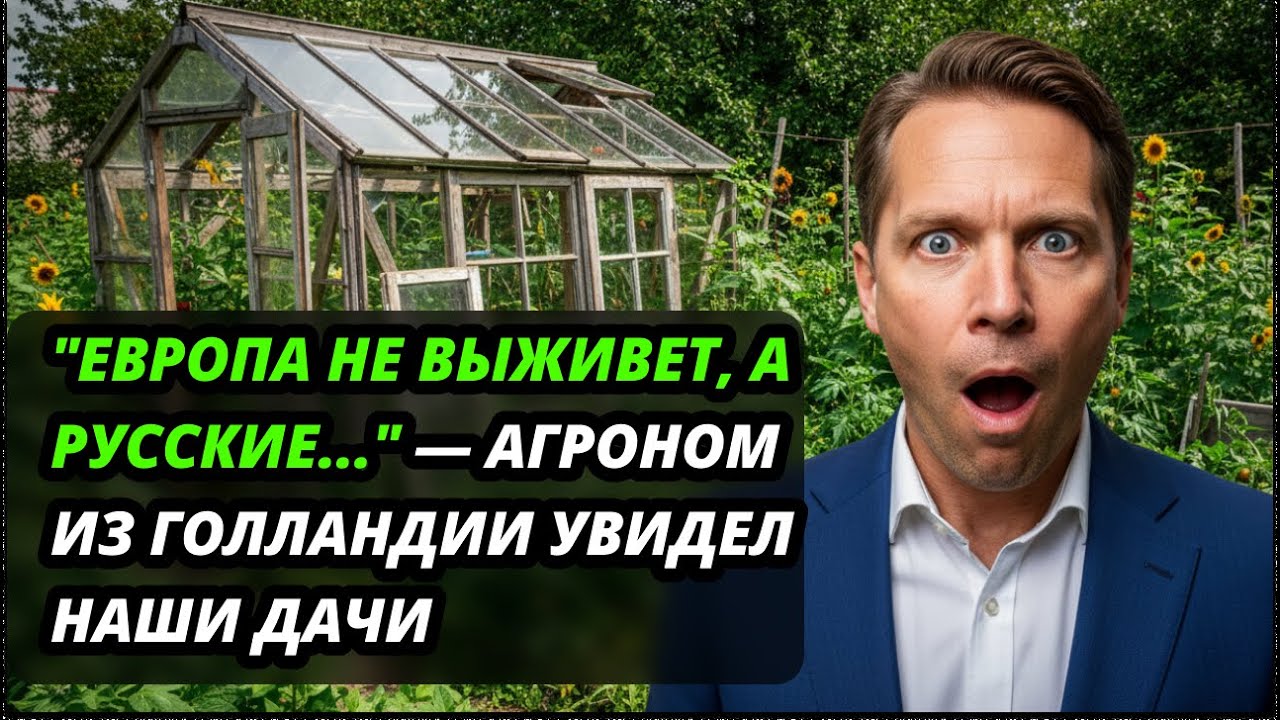 Почему обычная дача вызвала ДИКУЮ ЗАВИСТЬ у богатого европейца?