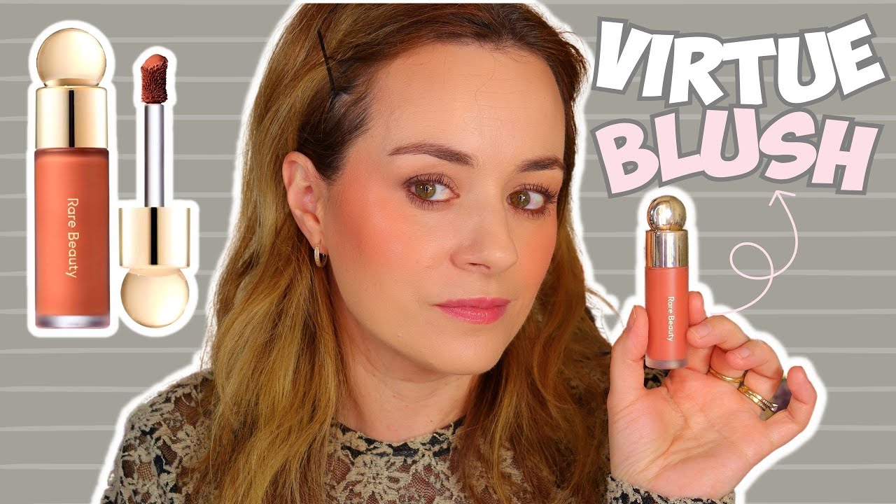 *new* Rare Beauty blush in VIRTUE (try on, comparison with other blushes, my thoughts)