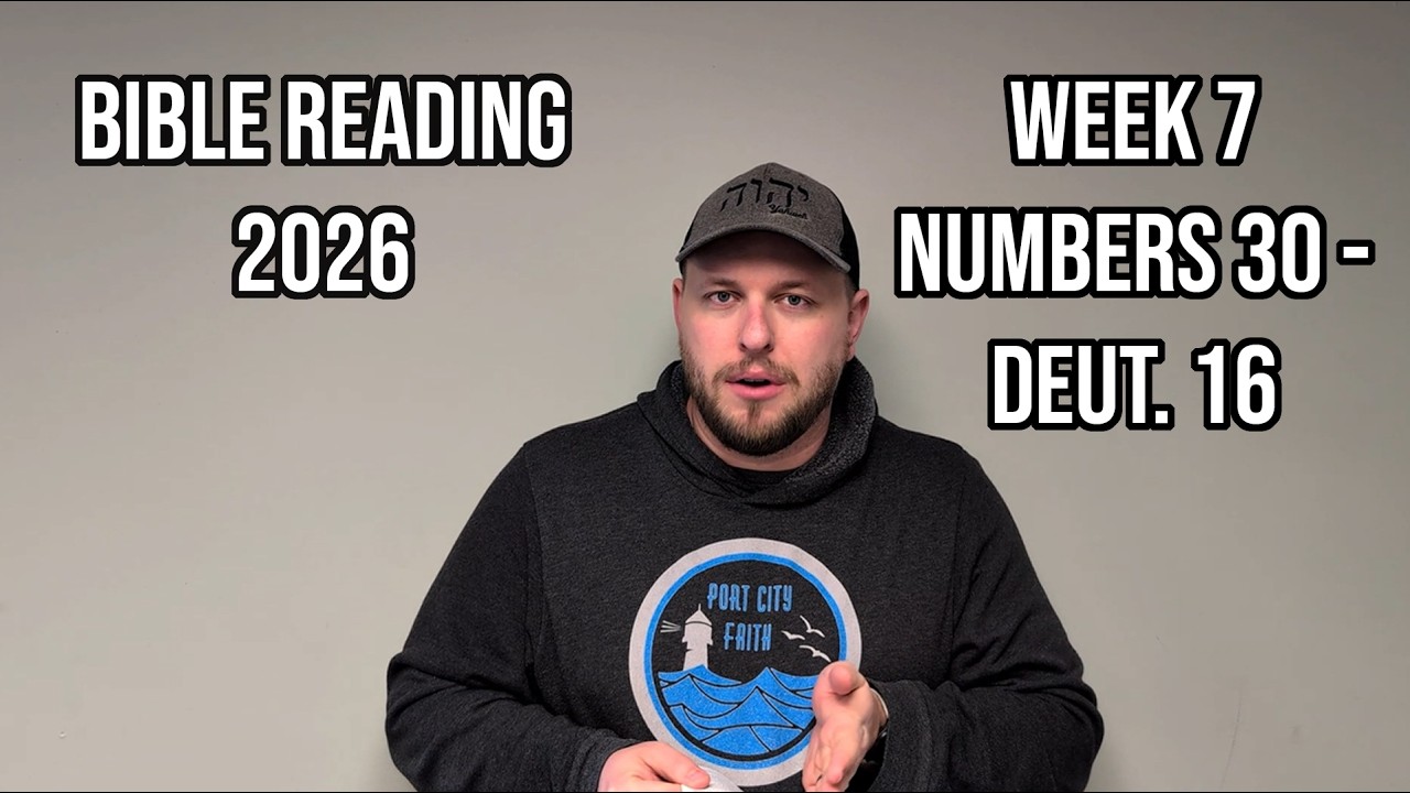 Bible Reading Plan 2026 - Week 8, Numbers 30 - Deuteronomy 16