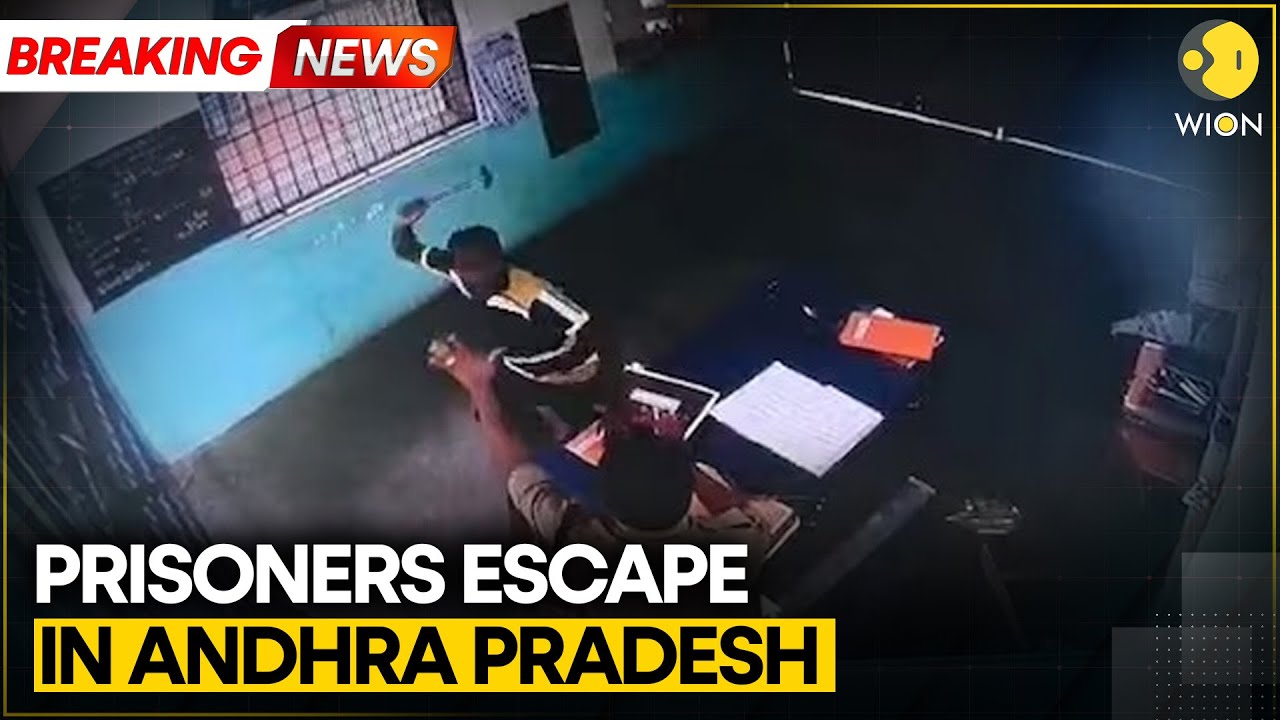 India: Prisoners Escape After Attacking Police in Andhra Pradesh | WION BREAKING