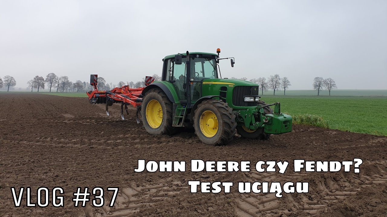 John Deere, czy Fendt? Porównanie uciągu | VLOG #37