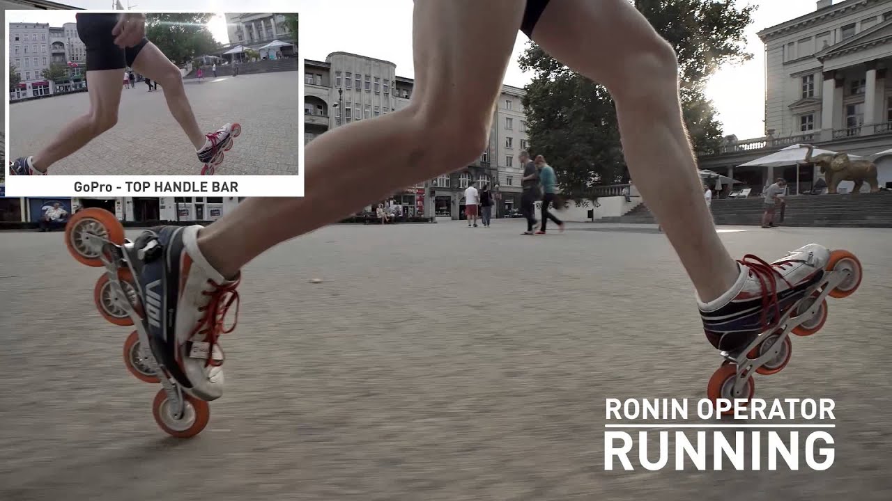 DJI RONIN / TEST / Operator running vs rollerblading / NEX-FS700 + Oddysey 7Q