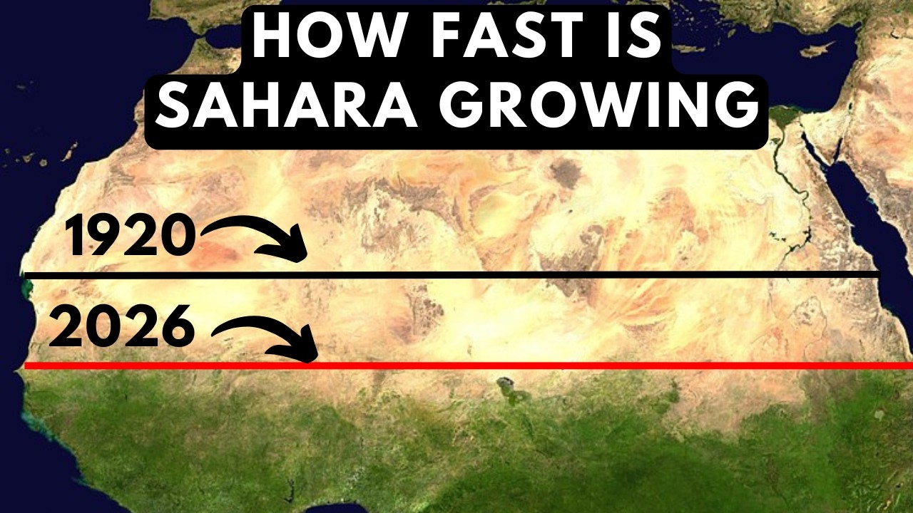 How Fast is Sahara Desert Growing?