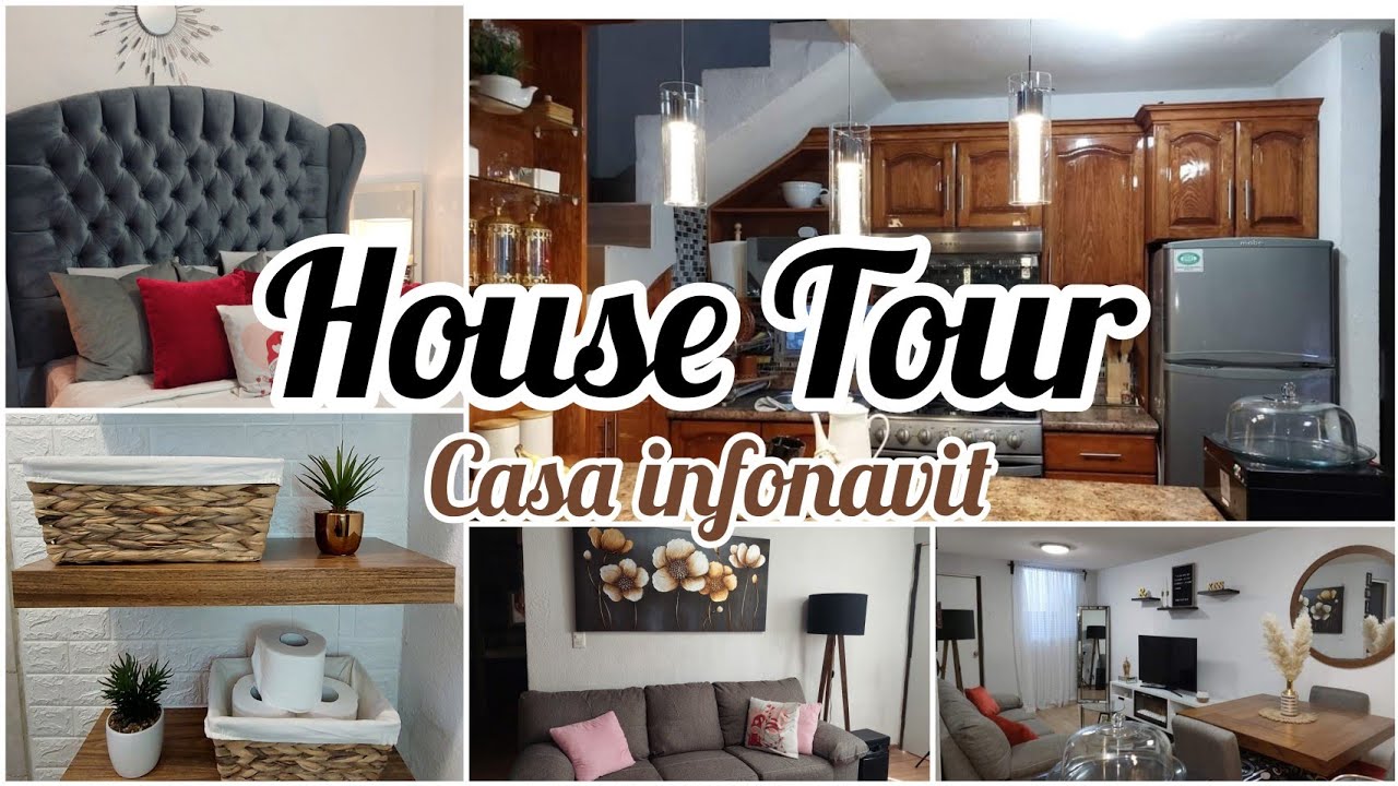 🔴TOUR POR MI CASA INFONAVIT//CASA PEQUEÑA