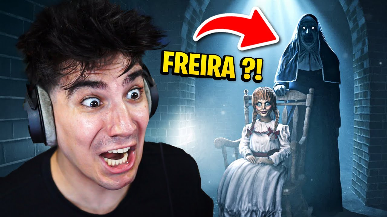 NOVO MAPA de TERROR no FORTNITE ! ANNABELLE + FREIRA *SUSTOS*