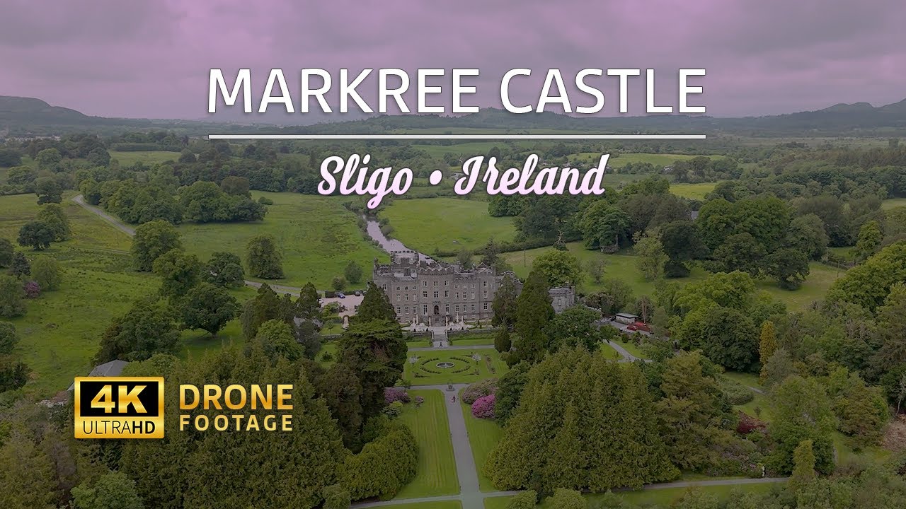Historic Markree Castle | Stunning Aerial Views in Sligo, Ireland