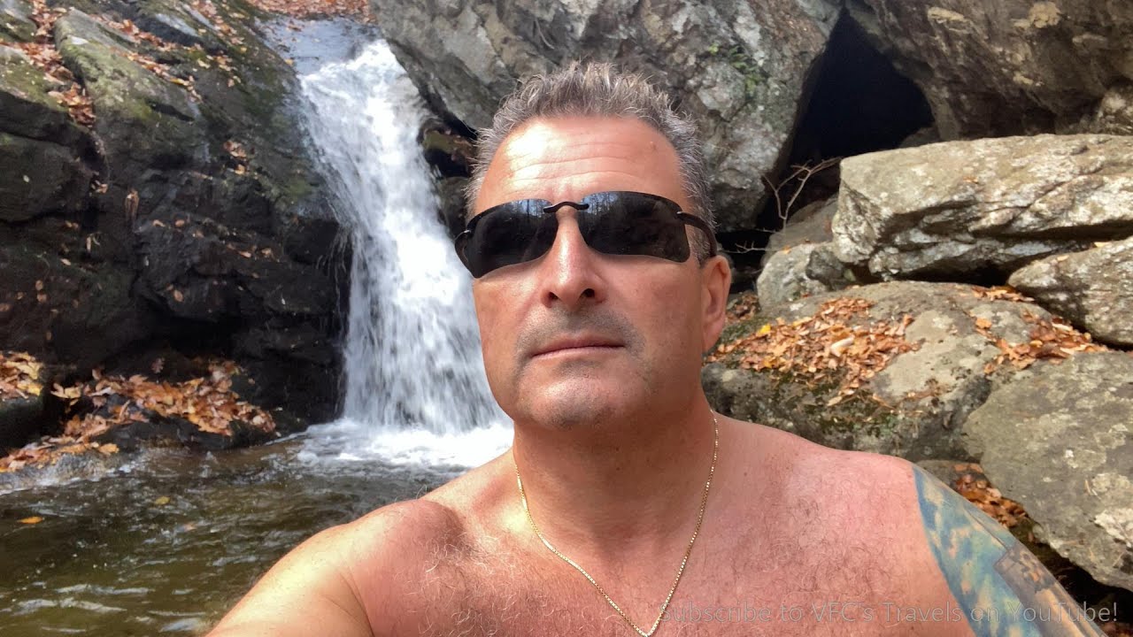 Hazel River Falls - Shenandoah National Park and the Gray Ghost Winery and Vineyards, Virginia USA