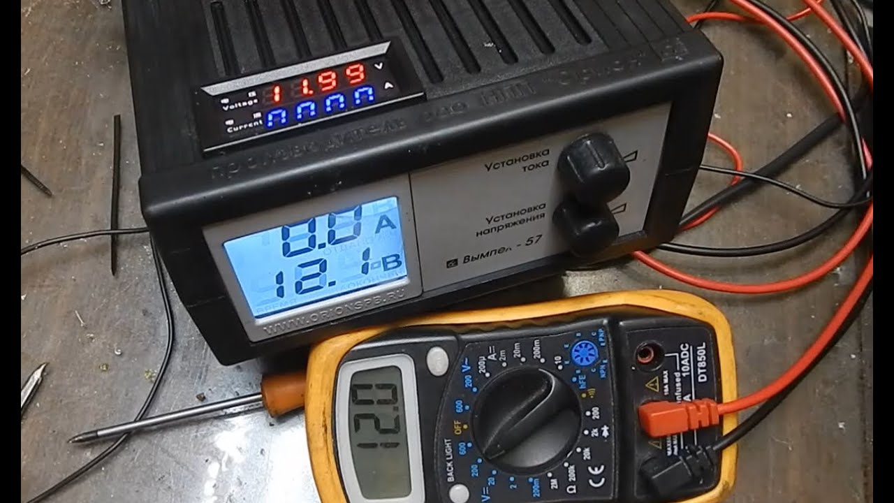 Правильно врезаем дополнительный вольтметр в Вымпел 57