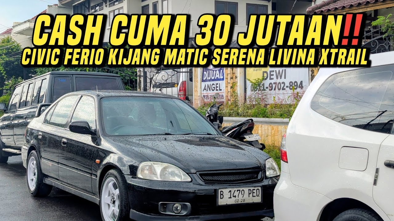 Nemu harta Karun nih di Garasi Omami❗Ganteng ganteng rapih antik Ferio kijang antik cuma 30 jutaan