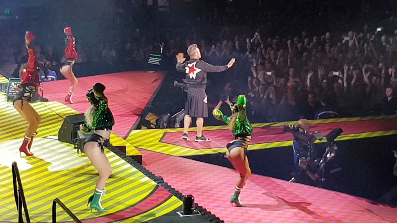 Heavy Entertainment Show-Robbie Williams-Let Me Entertain You/Monsoon. Rod Laver Arena 2018
