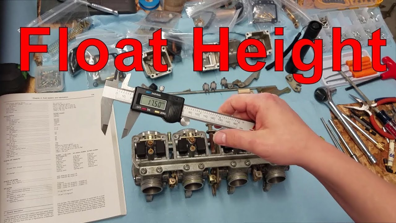 Seca 750 Float Height/Fuel Level Adjustment