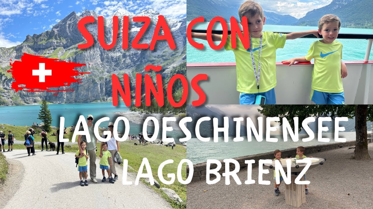 Suiza en agosto con niños🇨🇭, Día 5: Lago Oeschienense y Brienz