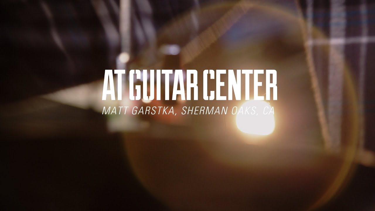 Matt Garstka At Guitar Center