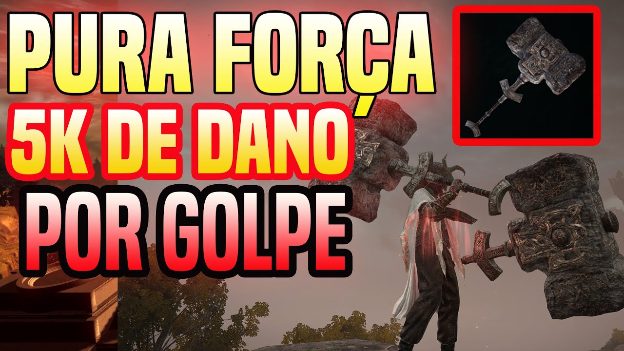 BUILD PURA FORÇA MAIS DE 5 MIL DE DANO POR HIT MARTELO MATADOR DE GIGANTES