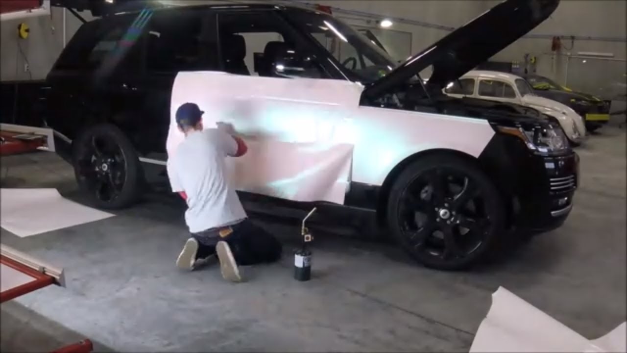 Range Rover Wrap - KPMF Starlight | Time Lapse