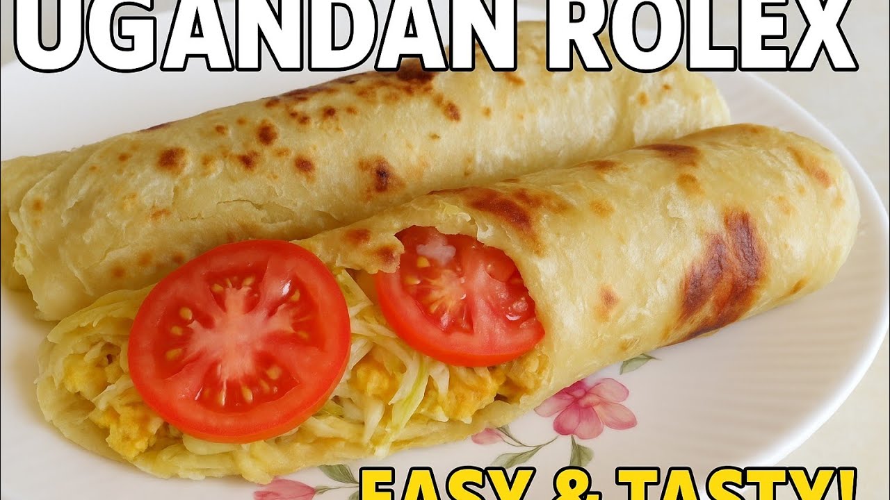 Как приготовить угандийские часы Rolex | Простая уличная еда дома | Рецепт мягких чапати и золоти...