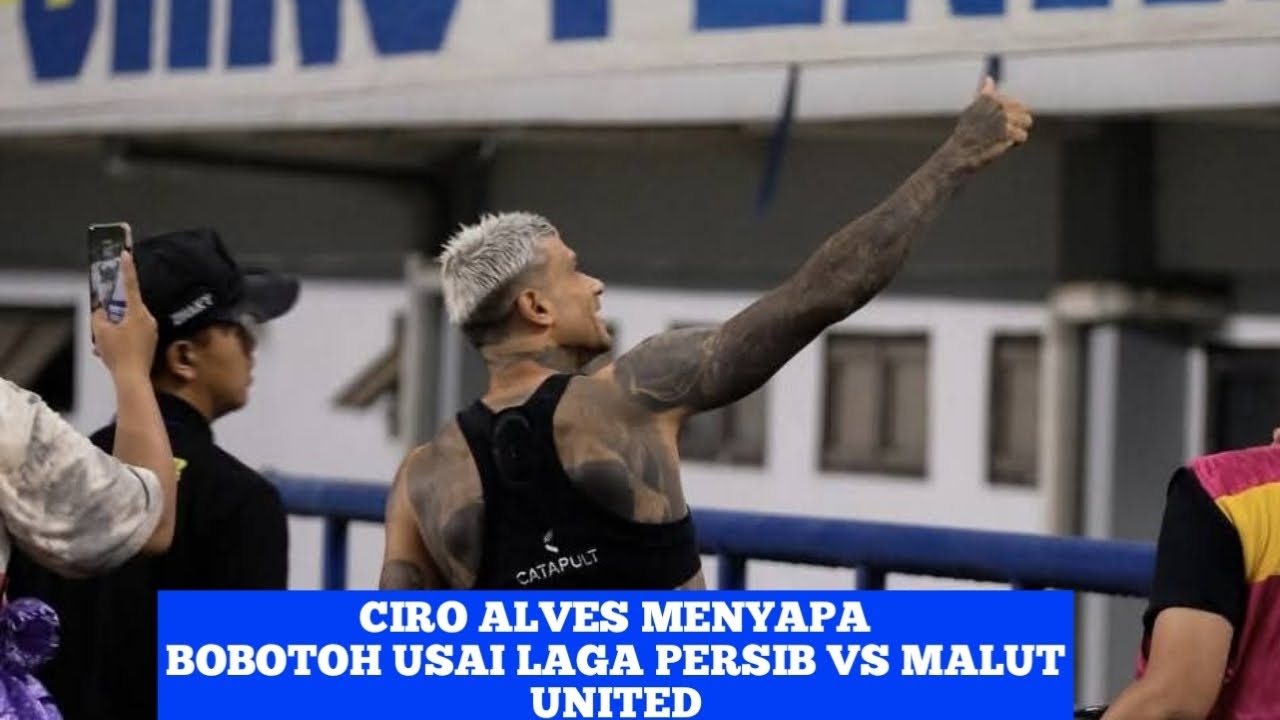 CIRO ALVES & DDS MENYAPA BOBOTOH KEPULANGAN BUS PERSIB USAI LAGA PERSIB VS MALUT UNITED ‼️
