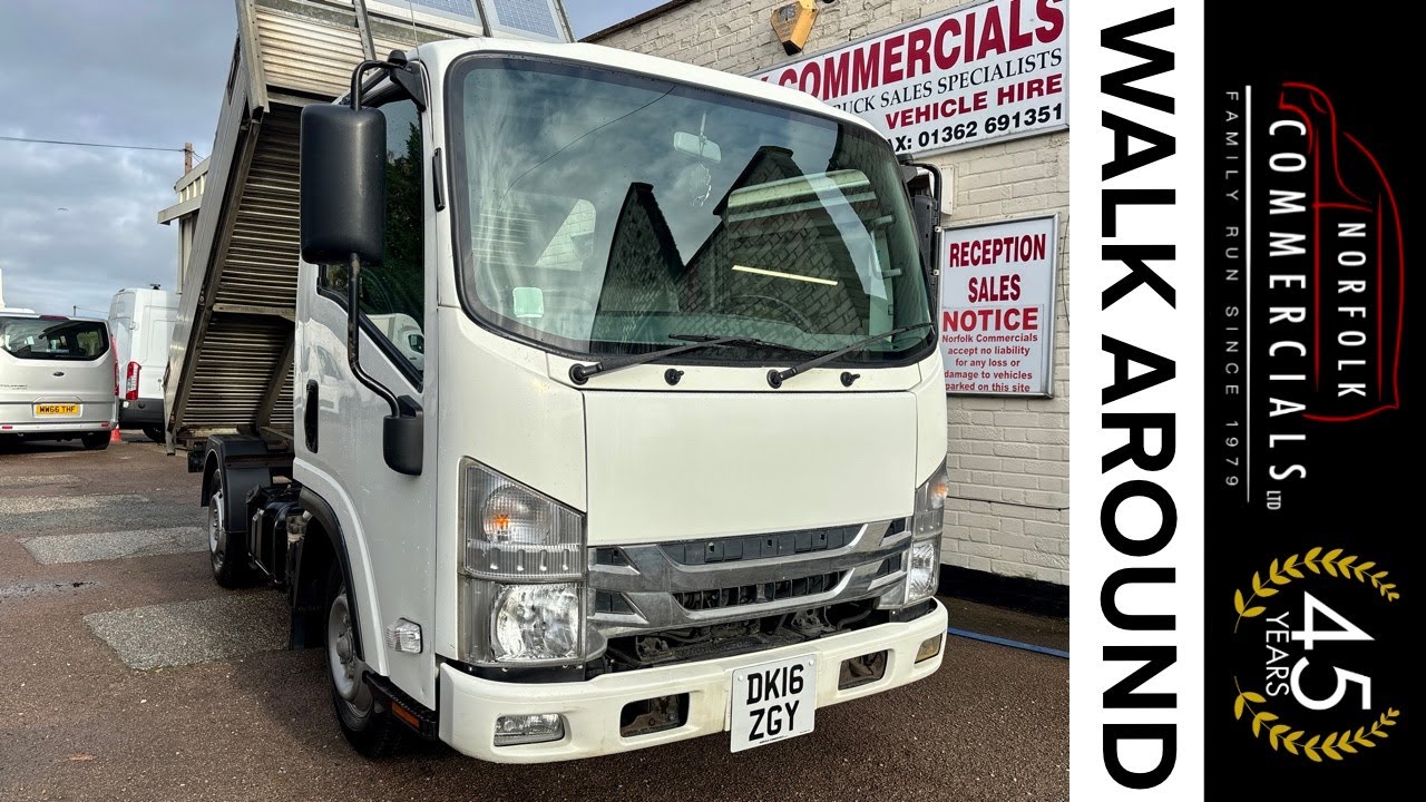 Walk around video for a ISUZU TRUCK N35 Aluminium Dropside Tipper
