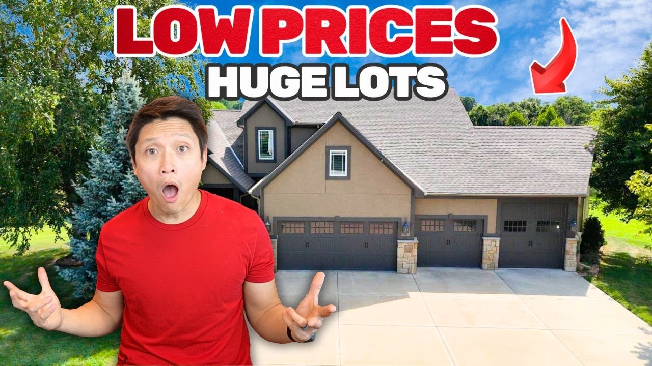 Inside Affordable Homes on MASSIVE Lots Near Kansas City [Bonner Springs, KS]