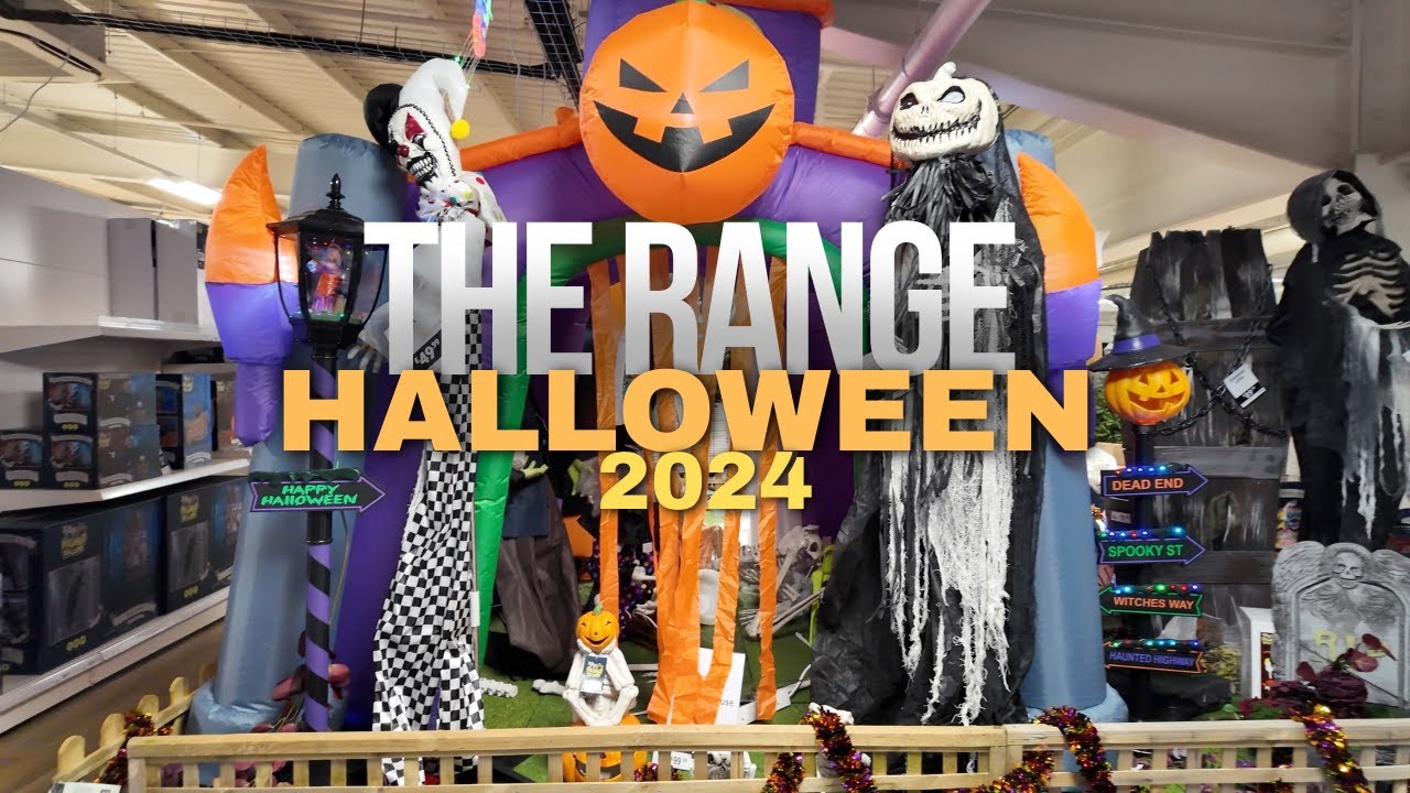 Halloween 2024 Has Arrived at The Range - Spooky Decor Tour [4K]