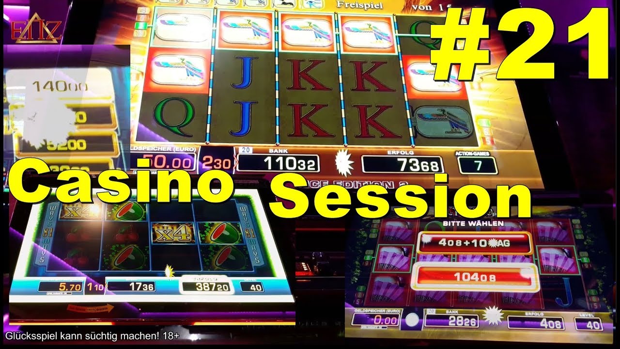 Casino Session #21 - Bis auf 4€ Eye of Horus & Monsterbild Multi Wild | ENZ