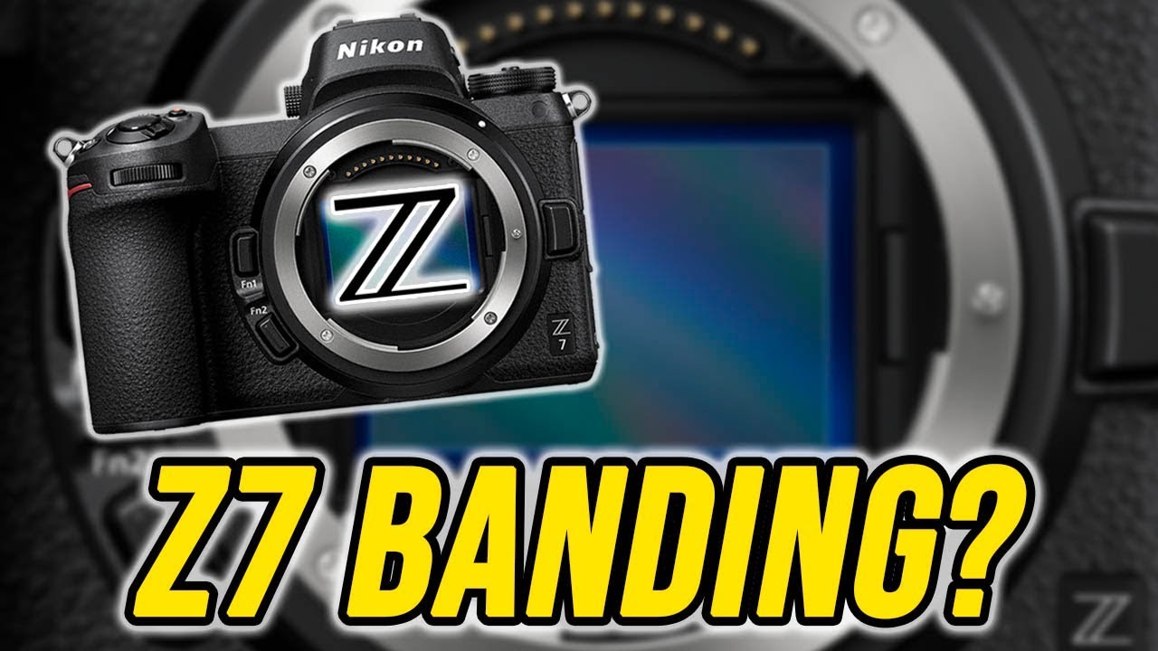 Nikon Z7 BANDING? (I SHOT JPEG!)