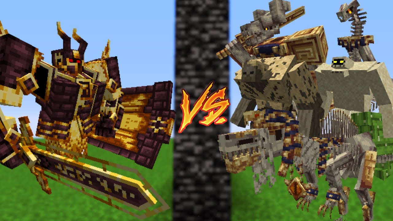 IGNIS VS DESERT BOSSES /Minecraft Mob Battle