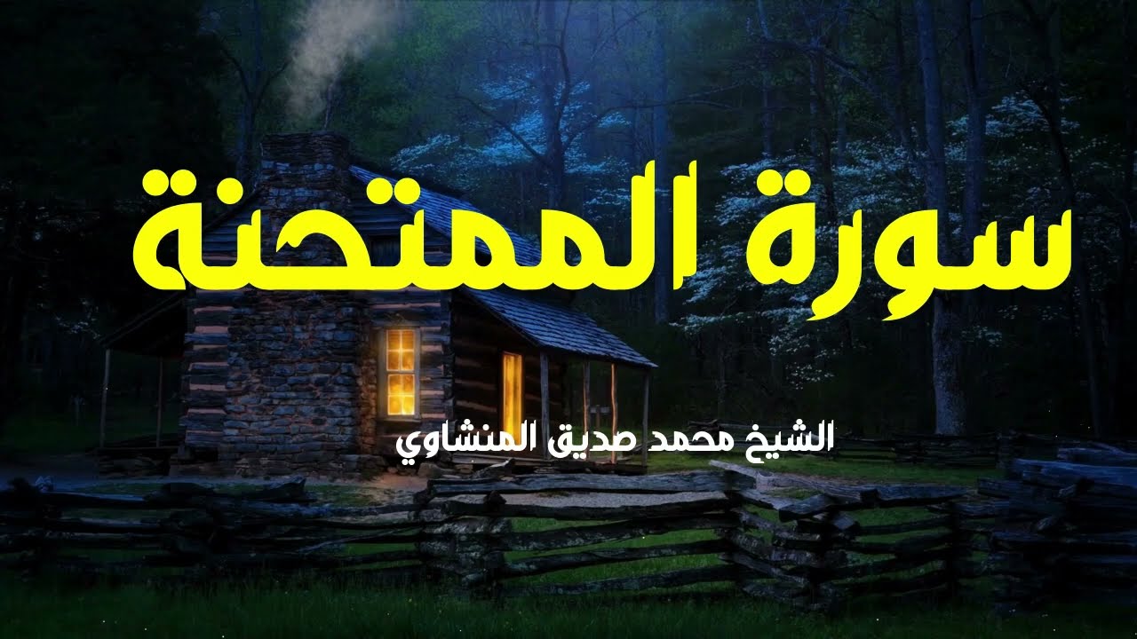 القرآن الكريم كامل - سورة الممتحنة - محمد صديق المنشاوي