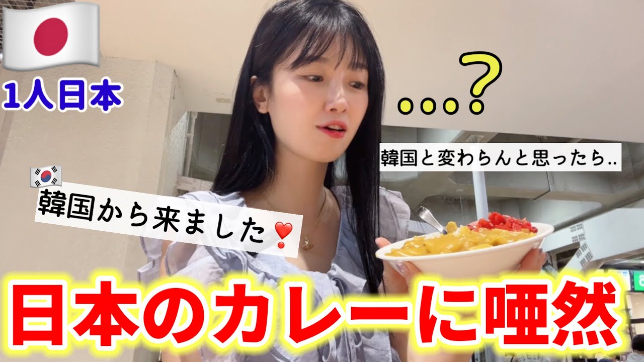 日本のカレーを食べに行ったら、想像と違い過ぎてガチ衝撃！韓国と変わらないと思ったのに..