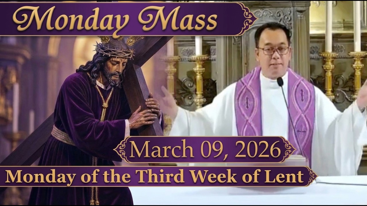 Filipino Live Mass Today | March 09, 2026 | Rev. Fr. Douglas Badong