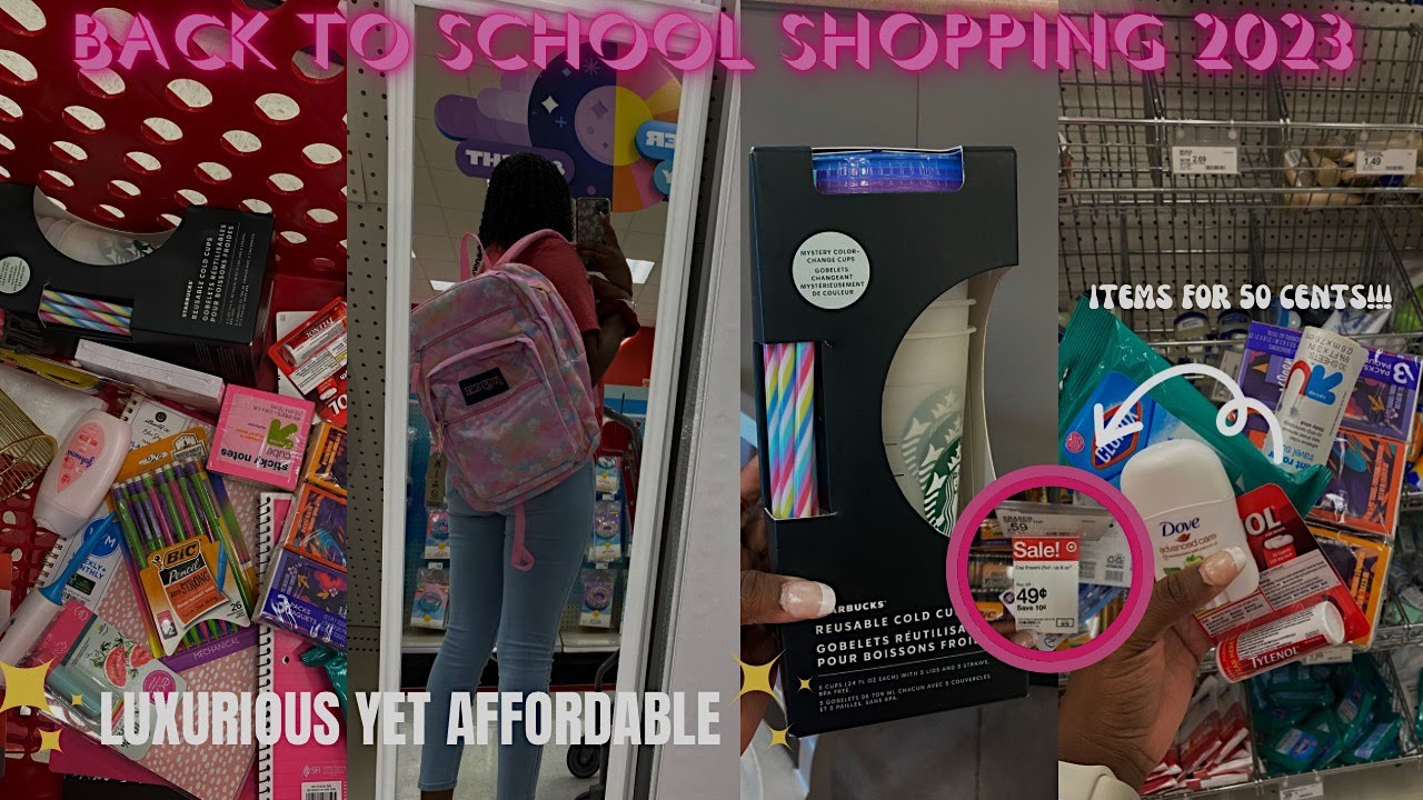 TARGET BACK TO SCHOOL SHOPPING 2023| items YOU NEED in your backpack this year