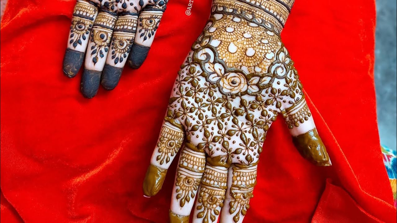 Bridal mehandi design photos #mehndi #henna 