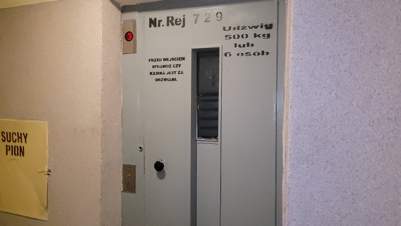 Lift Tour, wybrane bloki z osiedla B, C, D i E w Tychach
