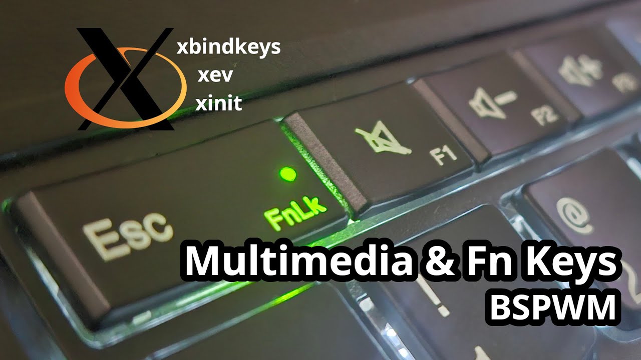 Konfigurasi Tombol Fn & Multimedia (X11)