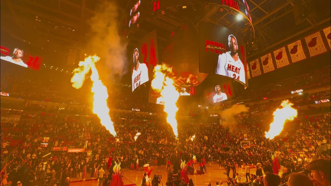 2025-26 Miami Heat Introduction (vs Denver Nuggets 12/29/2025)