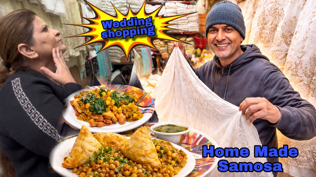 Свадебный шопинг 🛍️ || Домашняя самоса 🤤 || Прабх Сингх