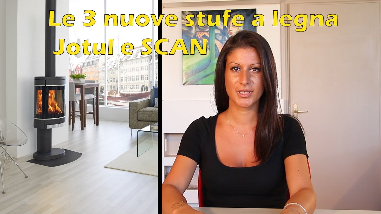 Le nuove stufe a legna del marchio Jotul e SCAN