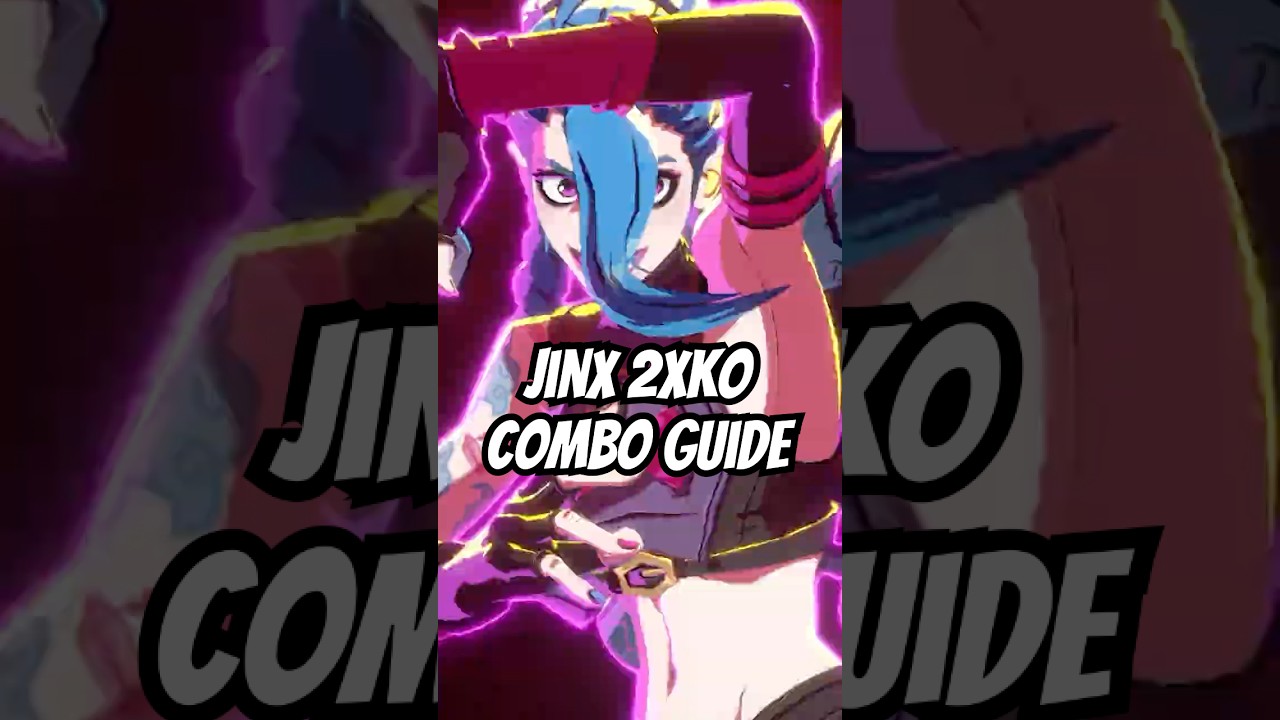 2XKO Jinx Combo Guide #2xko #guide #combo #jinx