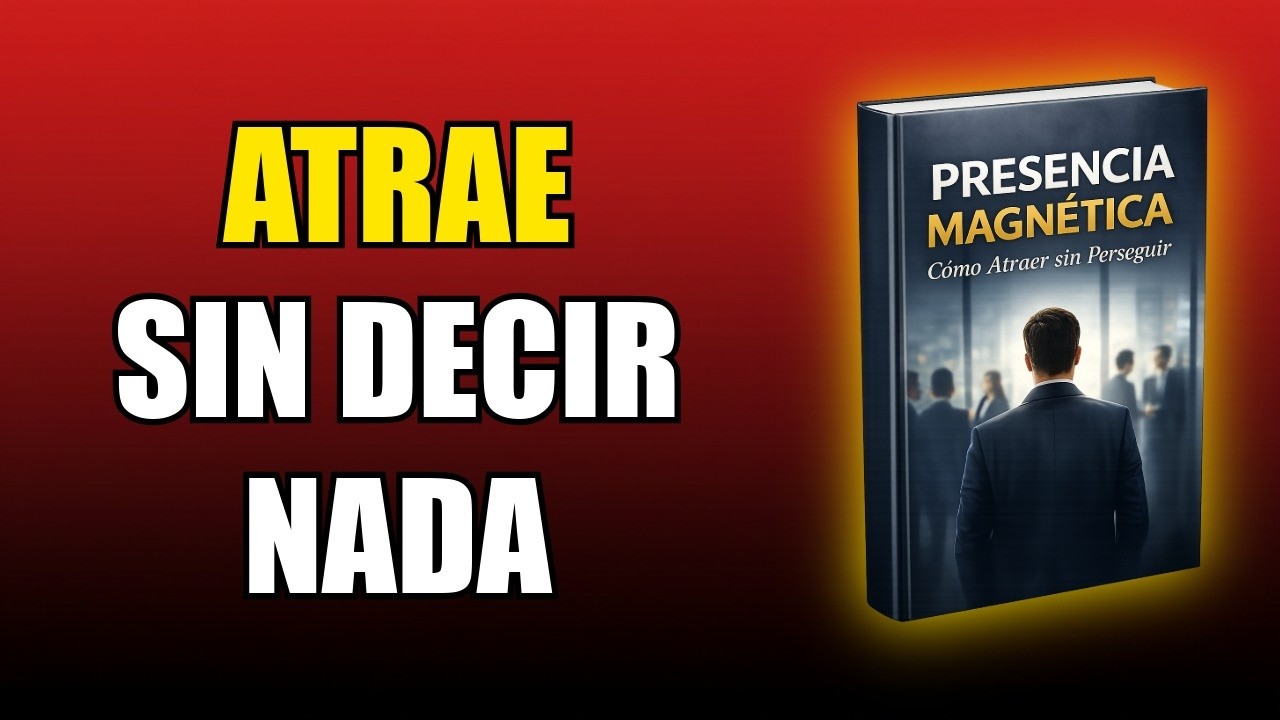 Cómo Atraer a la Gente Sin Perseguirla - Presencia Magnética  (Audiolibro)